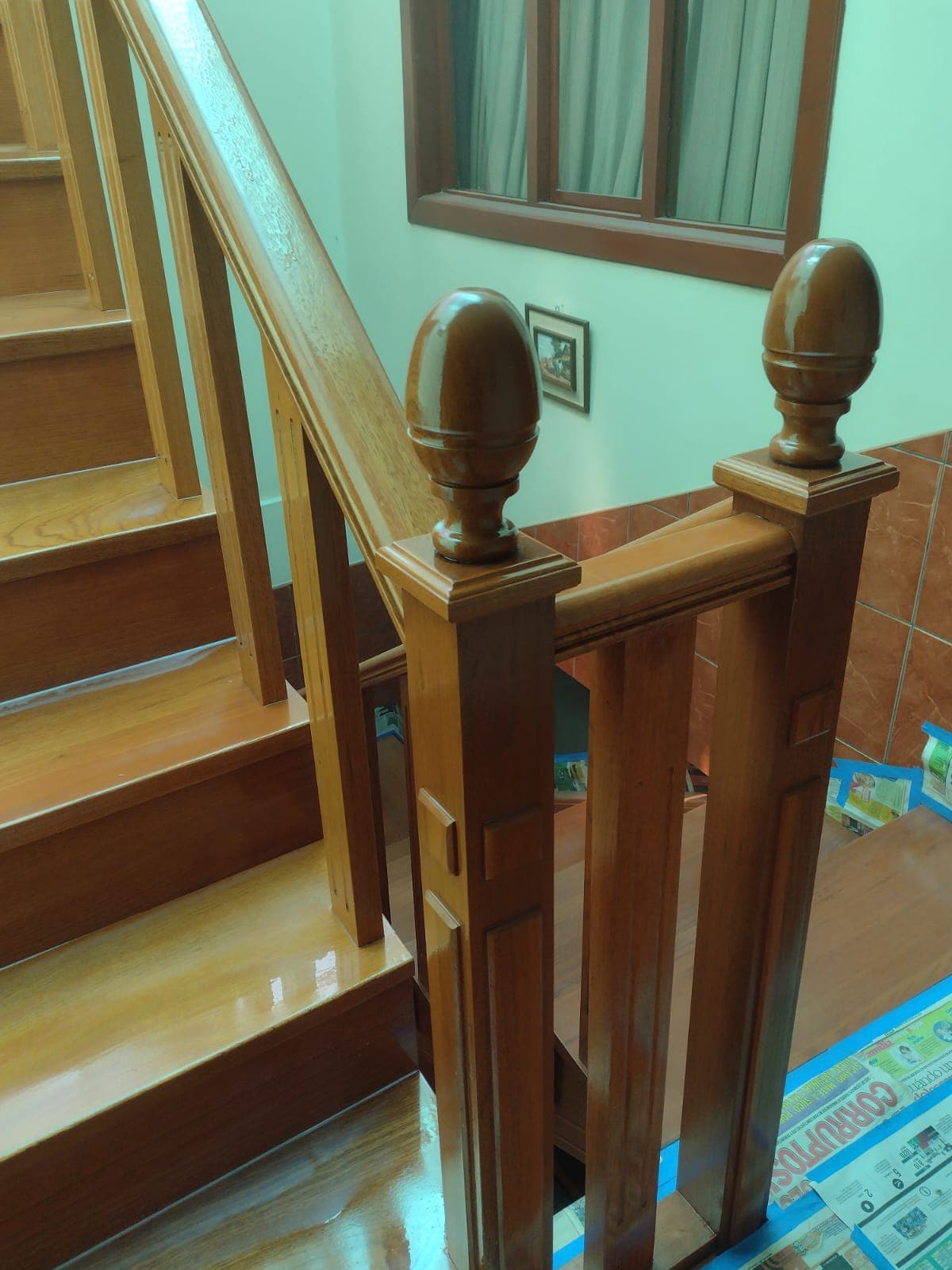 Escalera Flotante en Obra